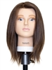 Mannequin Head Emma - Dark Brown