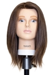 Mannequin Head Emma - Dark Brown