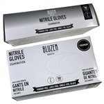 BluZen Black Nitrile Gloves