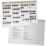 REF Paper Colour Chart